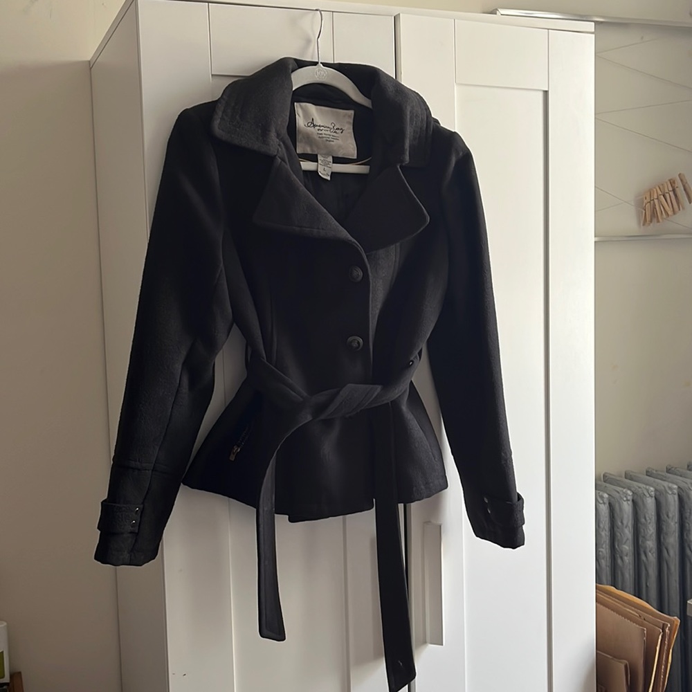 Dark Gray American Rag Coat